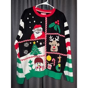 Ugly Christmas Sweater Xmas Size 2XL
